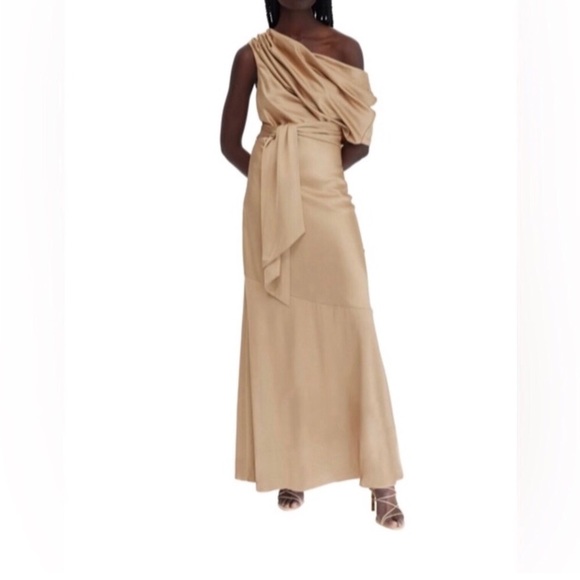Significant Other Dresses & Skirts - Significant Other Erika Satin Wrap Dress Size 6 NWT